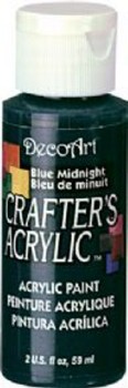 JT573 DecoArt 59 ml Crafter's Acrylic All-Purpose Paint - Blue Midnight