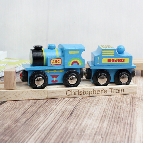 Blue ABC Engine and Track