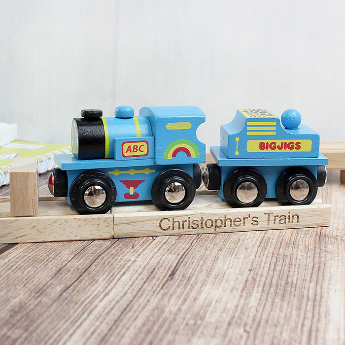 Blue ABC Engine and Track