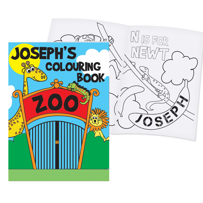 Zoo Colouring Book