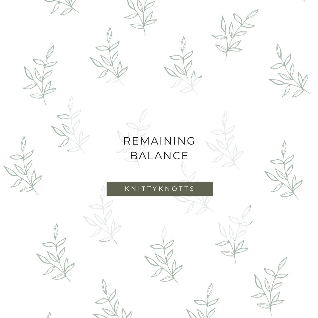 Embroidered Trainers REMAINING BALANCE (customer provides trainer)