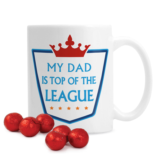 Top of the League Mug with Chocolates