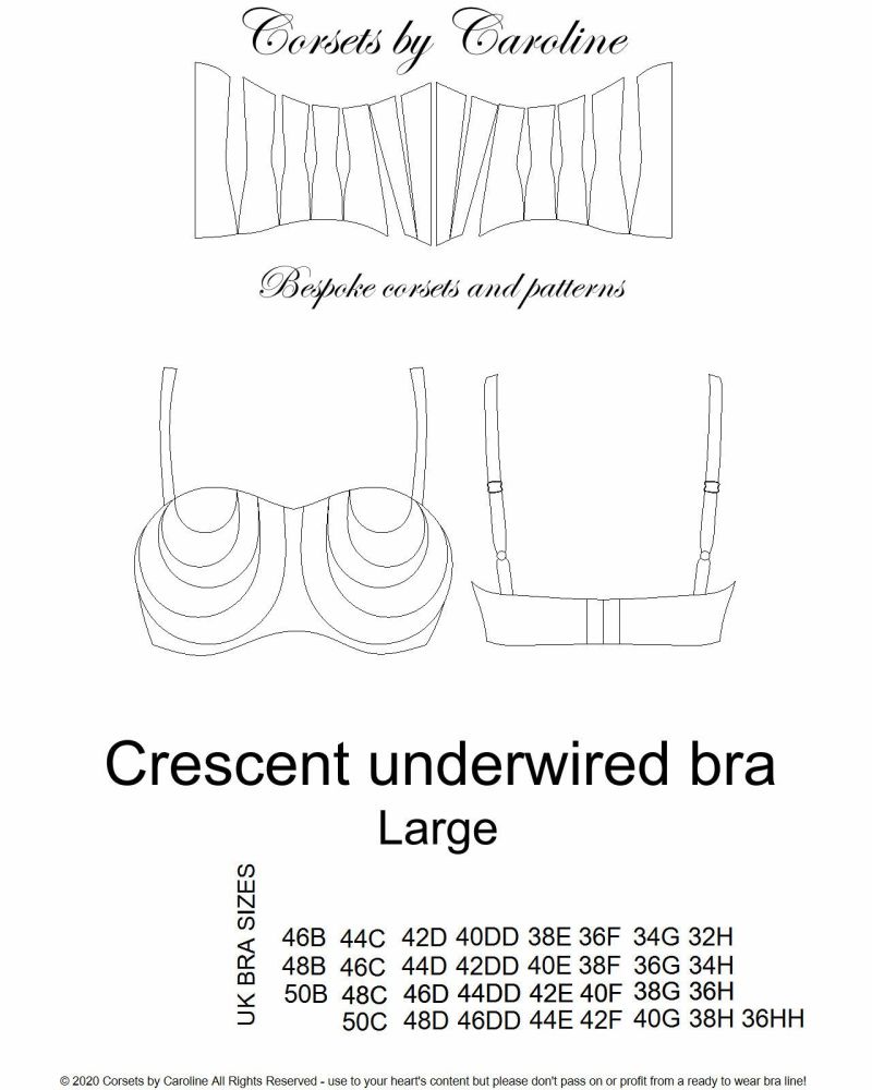Crescent bra sizes - Caroline's corset blog