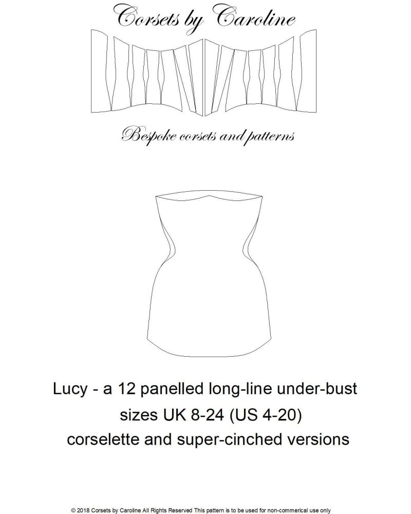 Lucy digital pattern