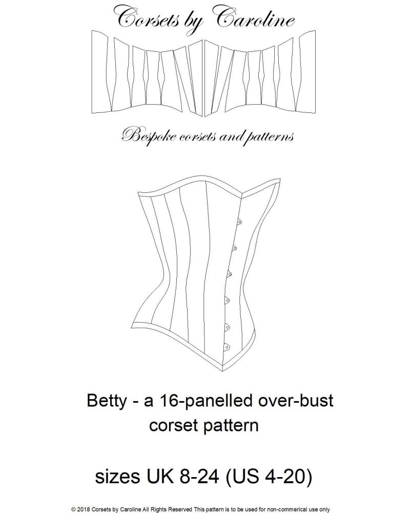Betty digital pattern