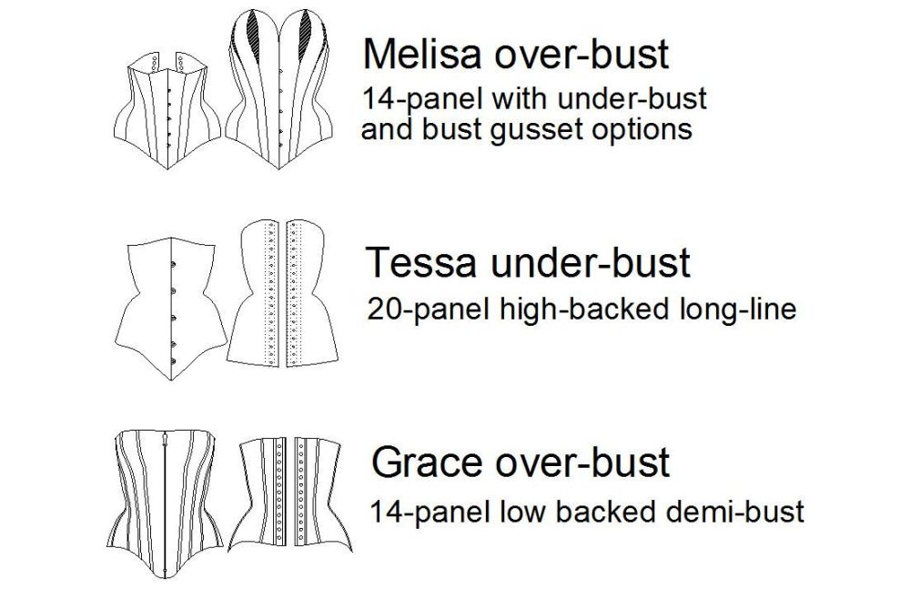 Corset Classics II: a selection of patterns from Corsets by Caroline