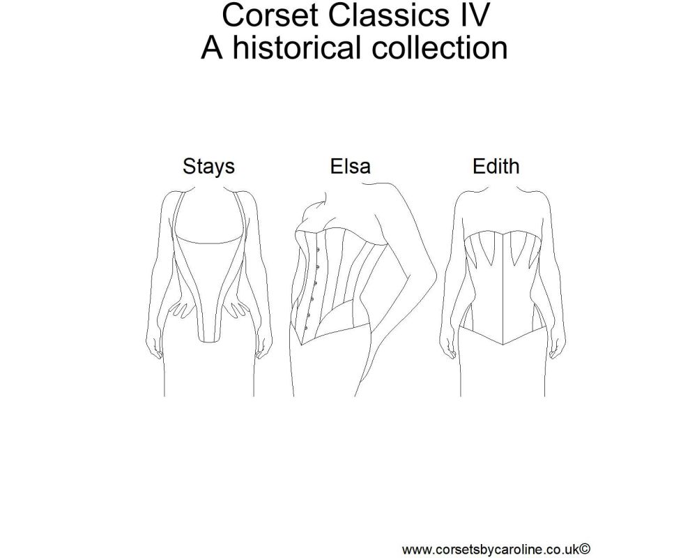 Corset Classics IV: a historical selection of patterns from Corset by Carol