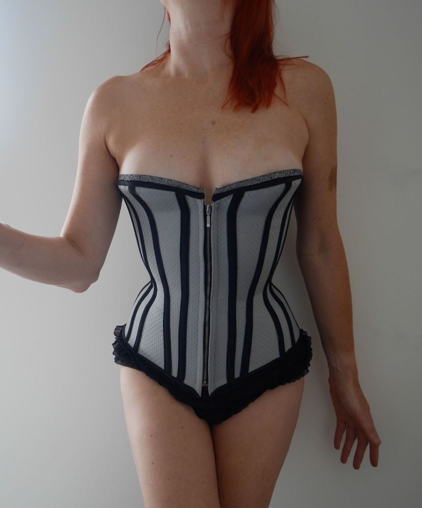 Corset Pattern the Balconette. A 16 Panel Half-cup demi-cup Corset Pattern  Size UK 8-24, US 4-20 -  Canada