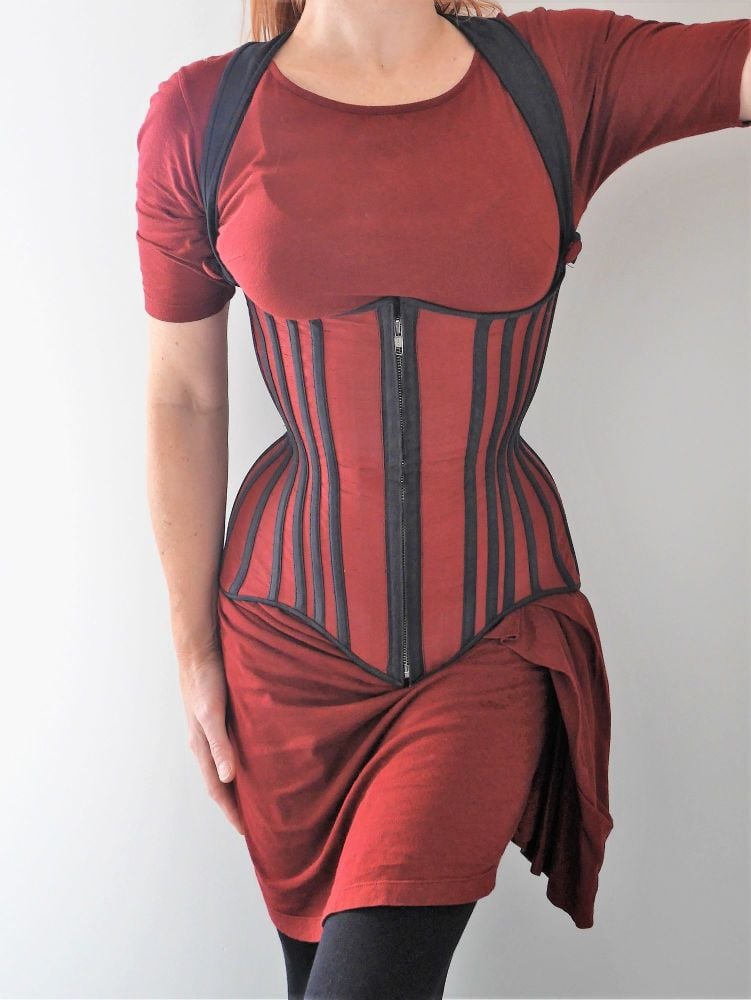 The crossover corset digital pattern