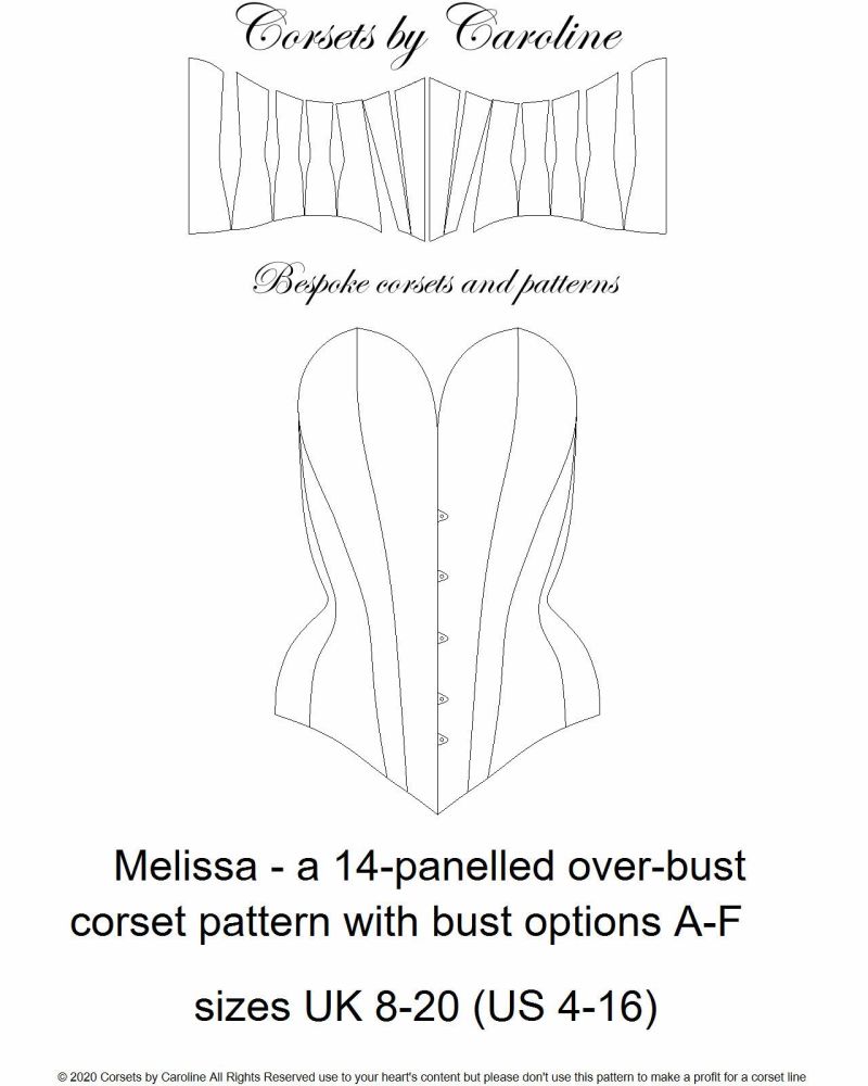 Cupped corset pattern and sample finally finished - Caroline's corset blog