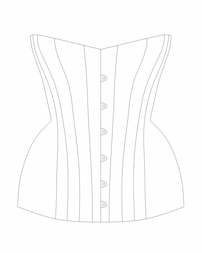 New pattern collection just published - 200 yrs of corset design