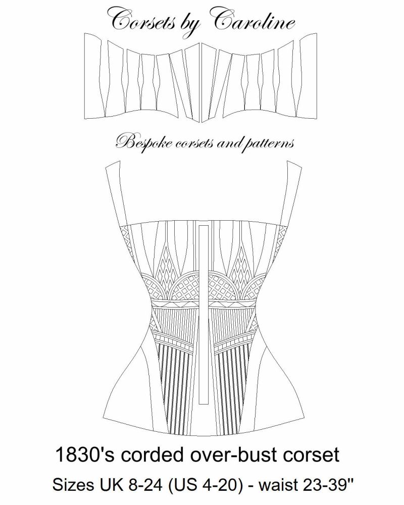 Lydia - 1830's corset