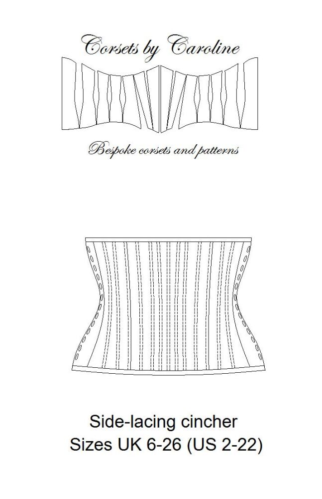 SIDE LACING CINCHER FRONT COVER