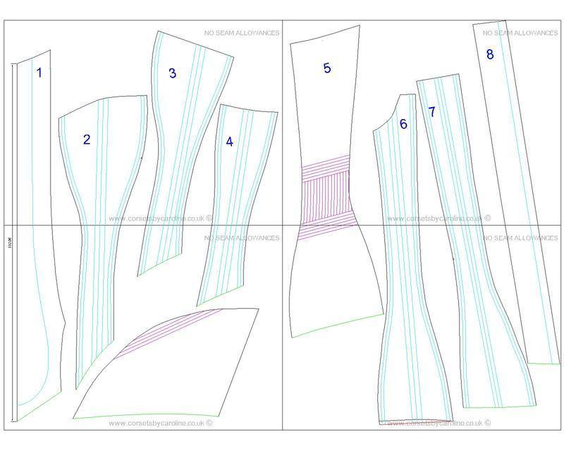 New pattern collection just published - 200 yrs of corset design