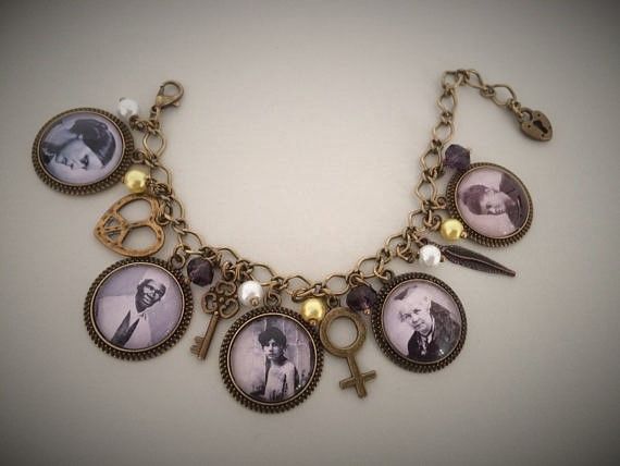 USA Suffragette Charm Bracelet 