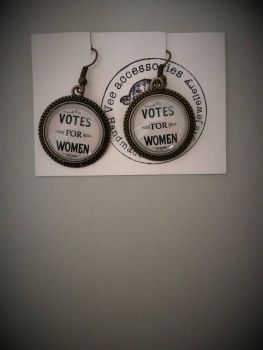 Votes for Women Earrings