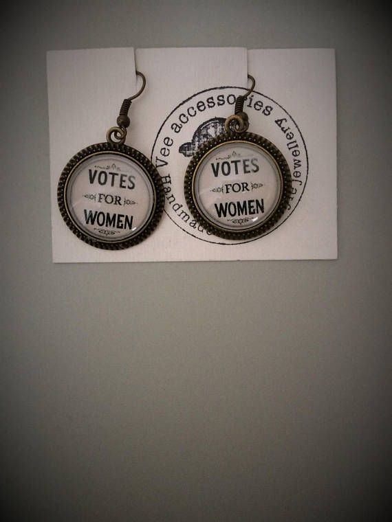 Votes for Women Earrings 
