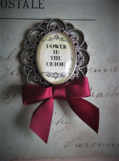 Power in the Union Pin Brooch