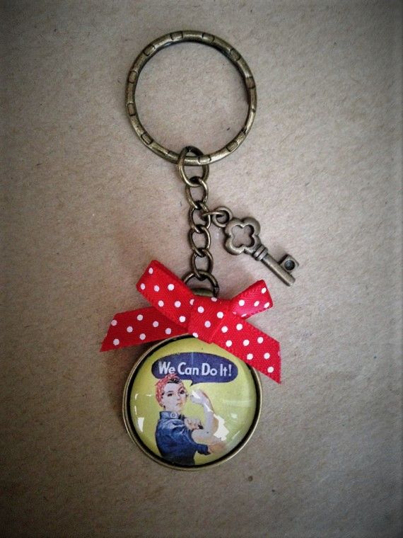 We Can Do It Keyring / Keychain