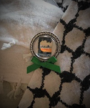 Palestine Pin Brooch - Donation to MAP 