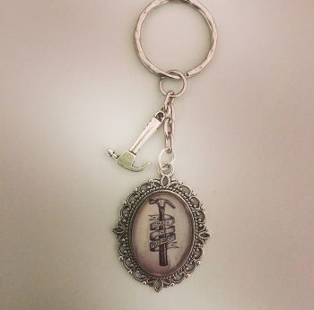 Smash the Patriarchy Keyring - in support of RCTN 