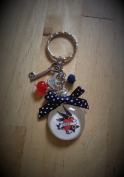 Sailor Jerry Personalised Keyring / Keychain