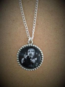 Martin Luther King Jr Pendant Necklace