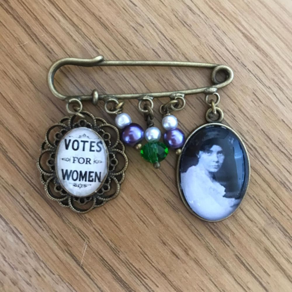 Alice Paul / Votes for Women Pin Brooch