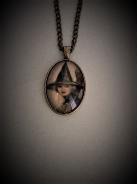 Vintage Witch Necklace