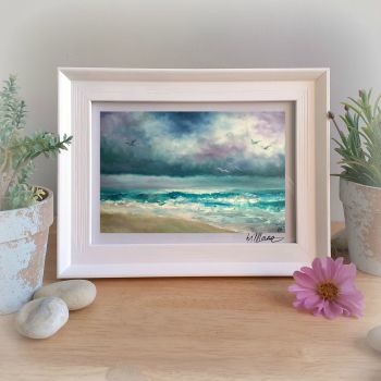 Storm Brewing Framed Gift Print