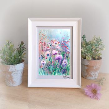 Among the Poppies Framed Gift Print