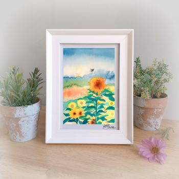 Sunflowers Framed Gift Print