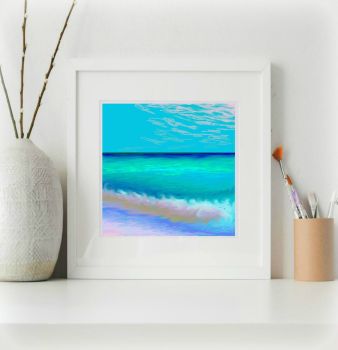 Sea and Sand 1 Print
