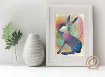 Bright Hare Print