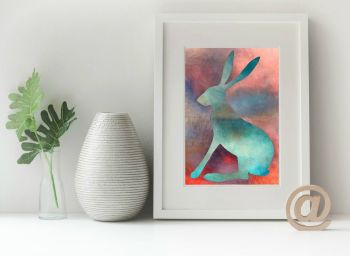 Calm Hare Print