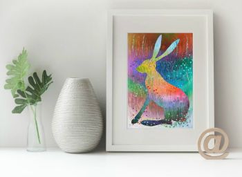 Summer Hare Print