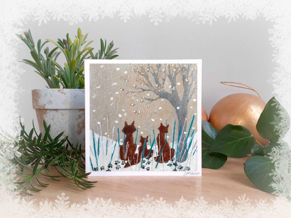 Mini Christmas card set