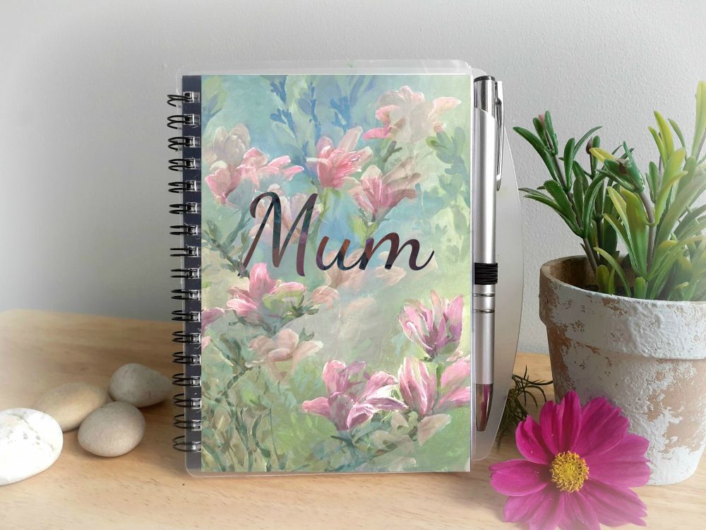 Magnolias Notebook - Personalised