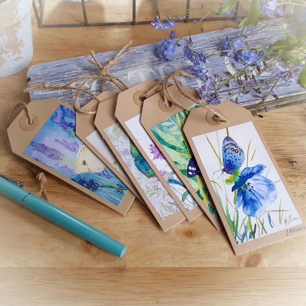 Butterfly Themed Gift Labels