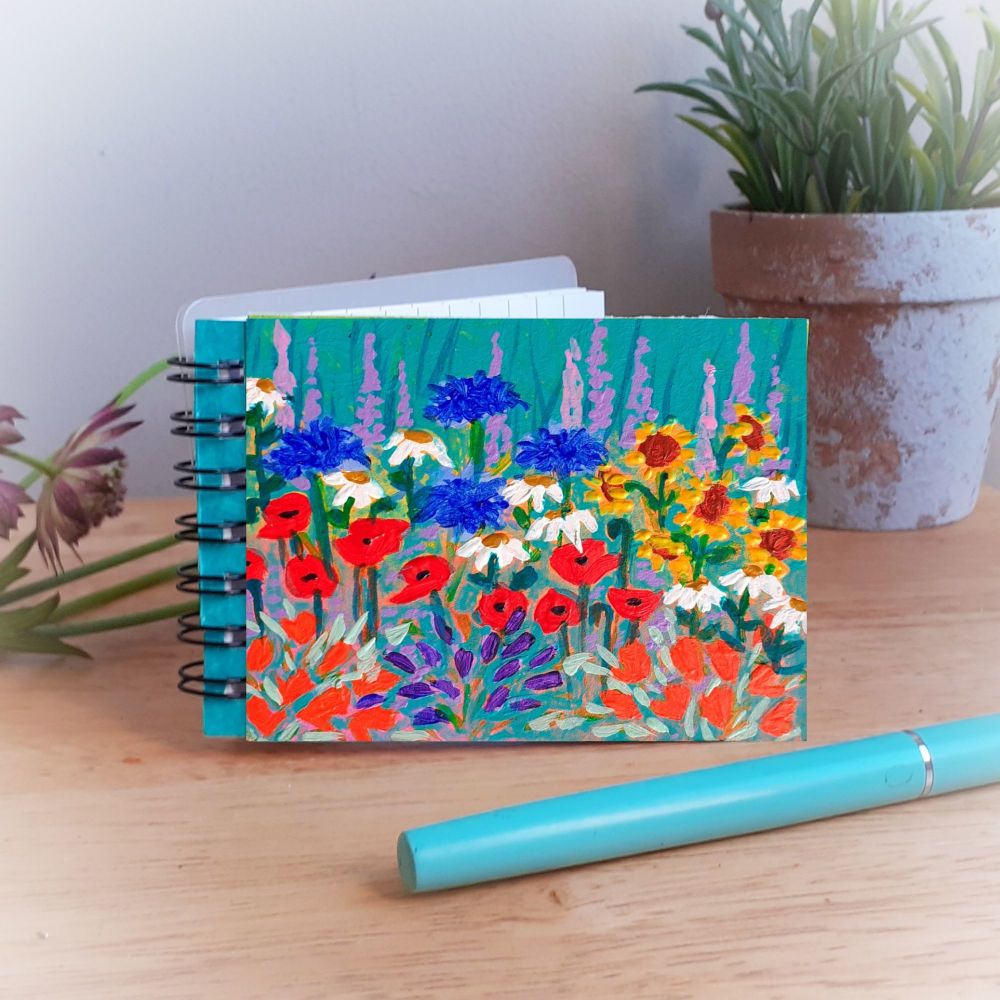 Hand Painted Pocket Notebook