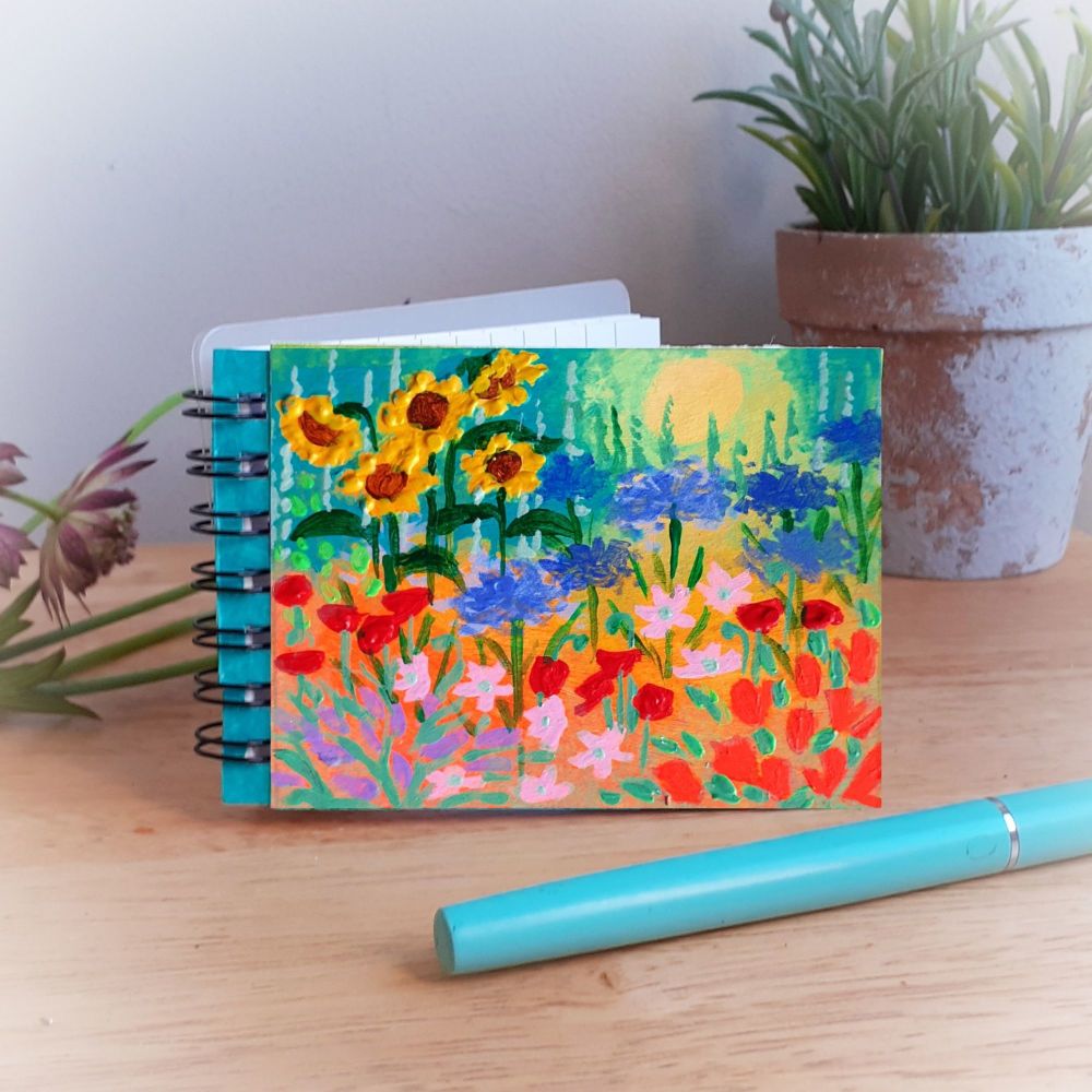Hand Painted Pocket Notebook 2