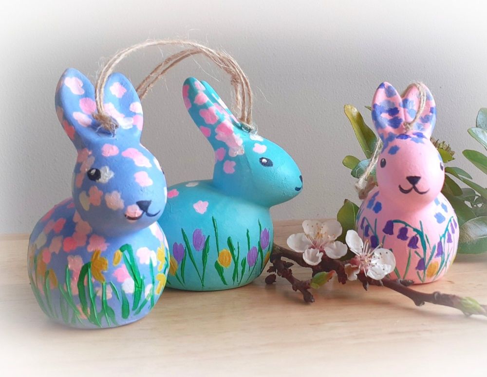 Bunnies for Easter- set of three