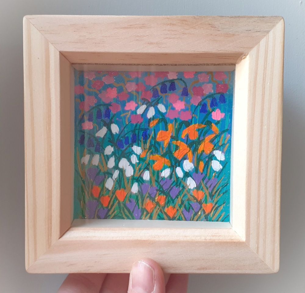 Mini Spring Garden in a Box