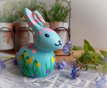 Bunnies for Easter- turquoise