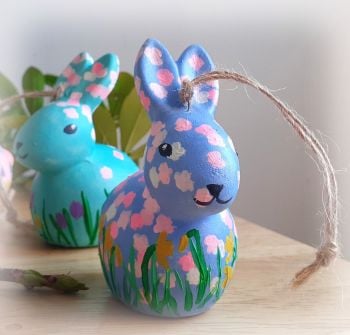 Bunnies for Easter- Blue