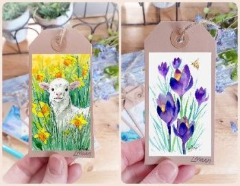 Spring Themed Gift Labels 2