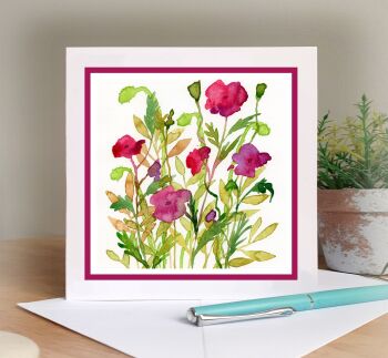 Poppies Card