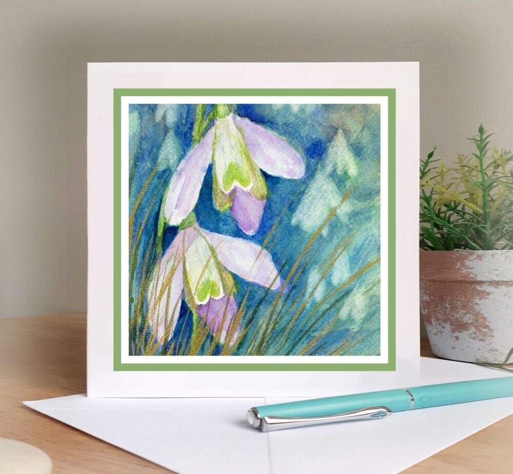 Snowdrops 6 Card