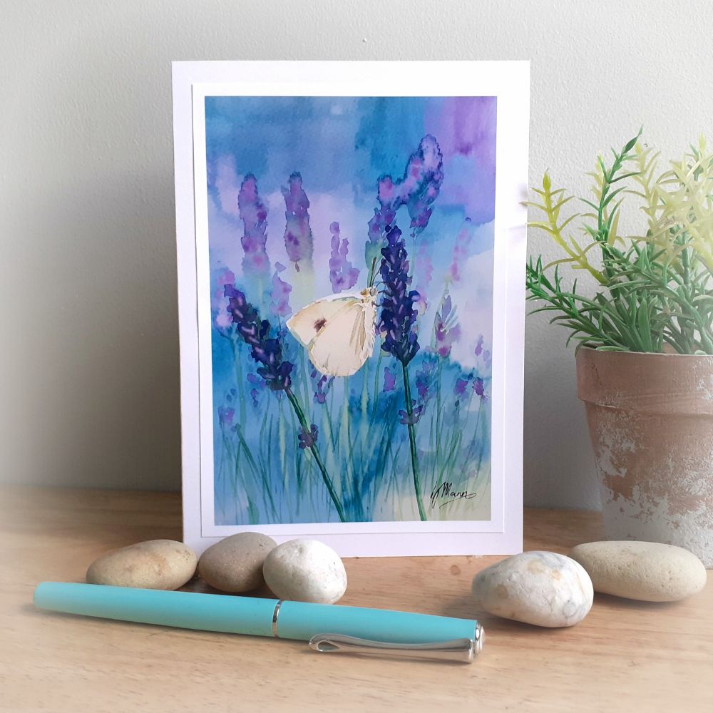 butterflies and bees cards