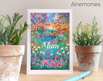 Anemones Mother's Day Card